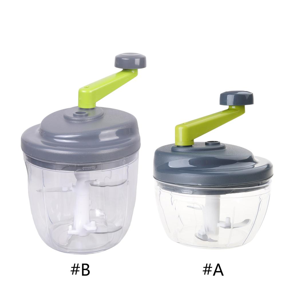 Efficient Hand Operated Vegetable Cutter Large Capacity Food Processor Practical Kitchen Gadget For Busy Households