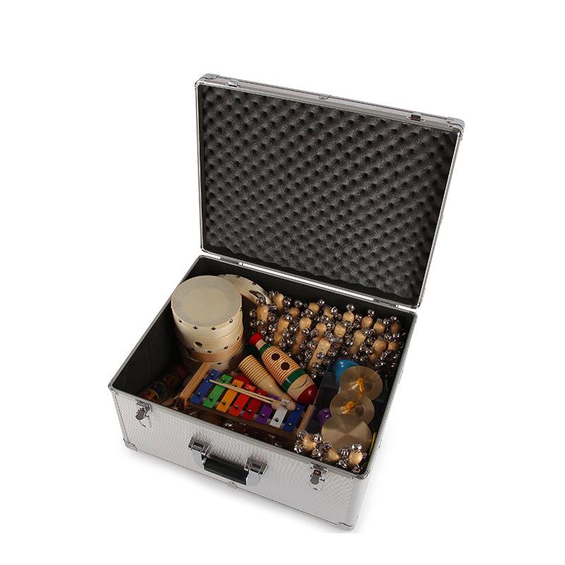 62-Piece Wooden Preschool Music Set: Orff Instruments & Teaching Aids