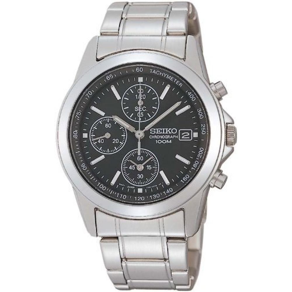 

Seiko SEIKO Chronograph Wristwatch SND309 Men s Overseas Model Reverse Import