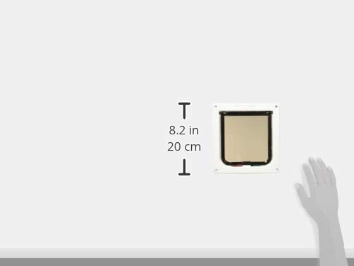 Pet Mate Limited Cat Mate 4 Way Locking Cat Flap, White by Cat Mate