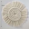 Handmade Macrame Coasters,Cotton Braid Cup Cushion Bohemia Style Non-slip Cup Mat Linen Mats Insulation Coffee Pad Placemat