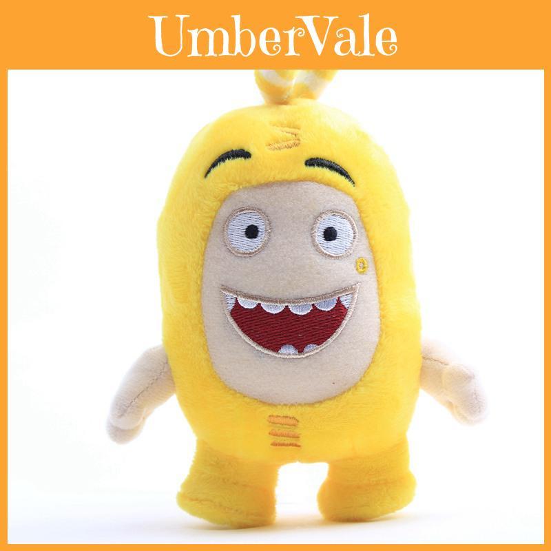 Oddbods 18cm Plüschtier Weiches Kuscheltier Molch Bubbles Pogo Zee Jeff Fuse Slick Perfekt zum Sammeln