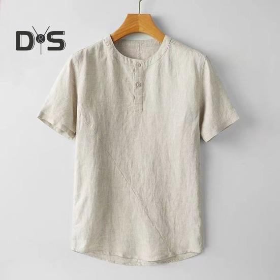 

Летняя мужская футболка с круглым вырезом, свободный пуловер с короткими рукавами, тонкий однотонный пуловер средней длины, повседневная повседневная одежда, школьный спортивный топ Woek M синий