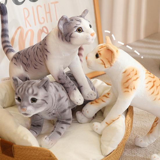 Zabawka dla kota pluszowa Super miękka Uroczy wygląd W pełni wypełniona Nieodkształcalna pluszowa zabawka dla kota