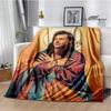 Singer H-Harry-S-Styles Print Blanket Picnic Blankets Flange Warm Blanket Soft and Comfortable Blanket Bed Linings Birthday Gift
