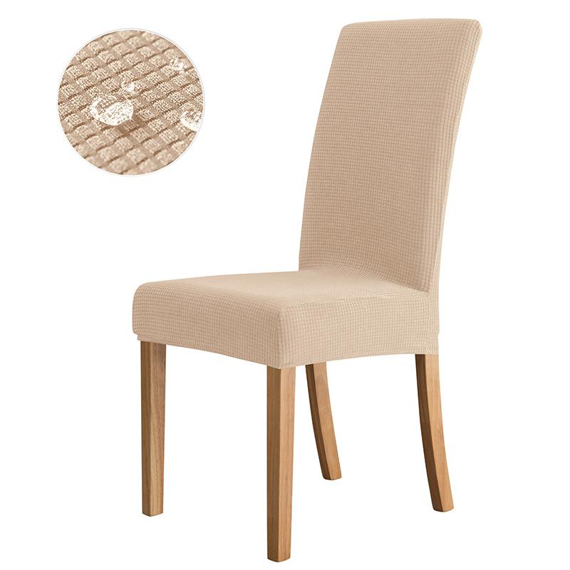 Waterproof Elastic Chair Cover for Dining Room Kitchen Wedding Hotel Banquet Seat Protector