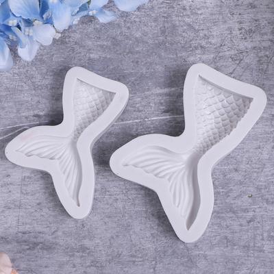 Mermaid Tail Cake Liquid Silicone Mold Fondant Mold Pastry Decoration Mold