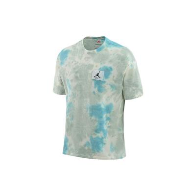 Jordan Tricou Tie-Dye cu Gât Rotund, Larg, cu Mâneci Scurte și Umeri Căzuți, Topuri pentru Bărbați, Multicolor DX9584-110