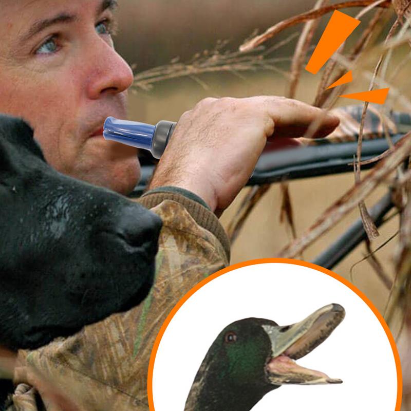 Portable distress whistle Outdoor Duck Call Whistle Mallard Pheasant Caller Decoy Outdoor Whistle Tool Outdoor camping hiking
