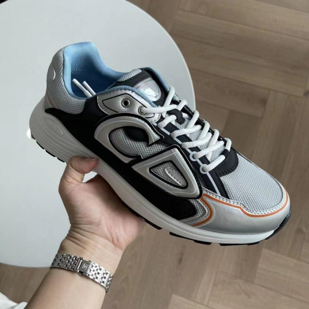 Platformă pantofi casual la modă B30 pantofi sport brand la modă reflectorizant CD pantofi de tată plasă pantofi de cuplu