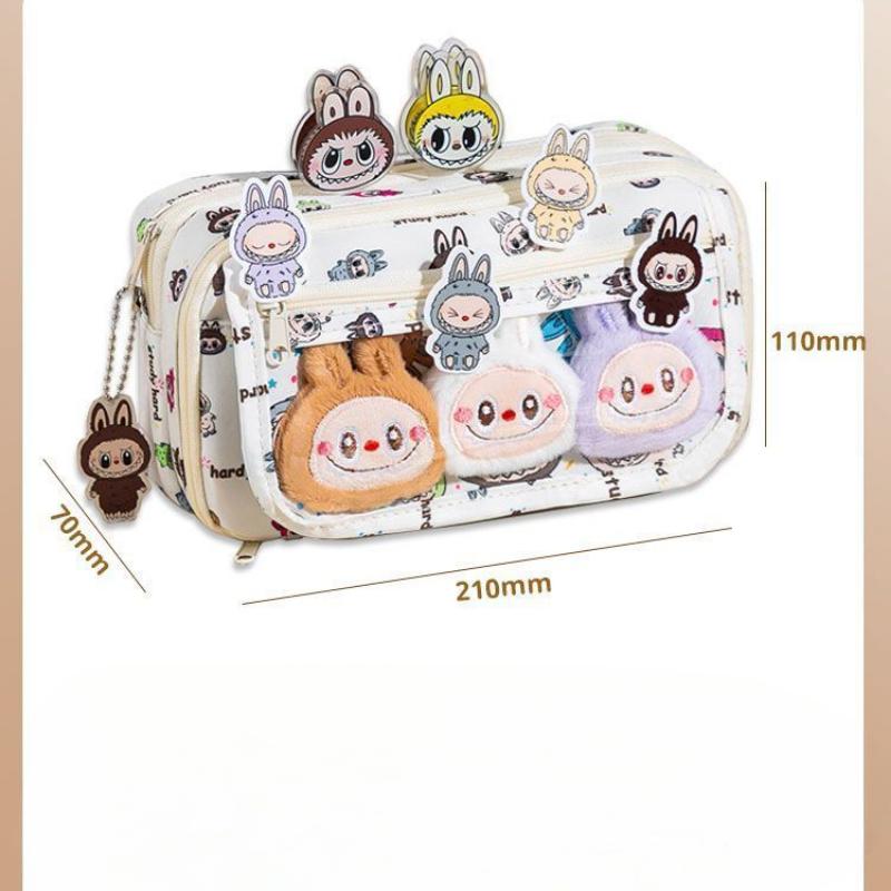 Cute Pen Case, Large-capacity Stationery Bag for Primary School Students, Dirt-resistant
