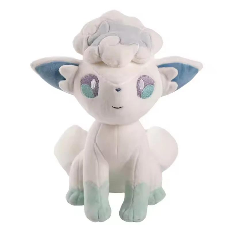 Shiny Ninetales Vulpix Plush Toys Stuffed Animal Charizard Game for Collectible Gift,Soft Plushies Cartoon Character 20-30cm
