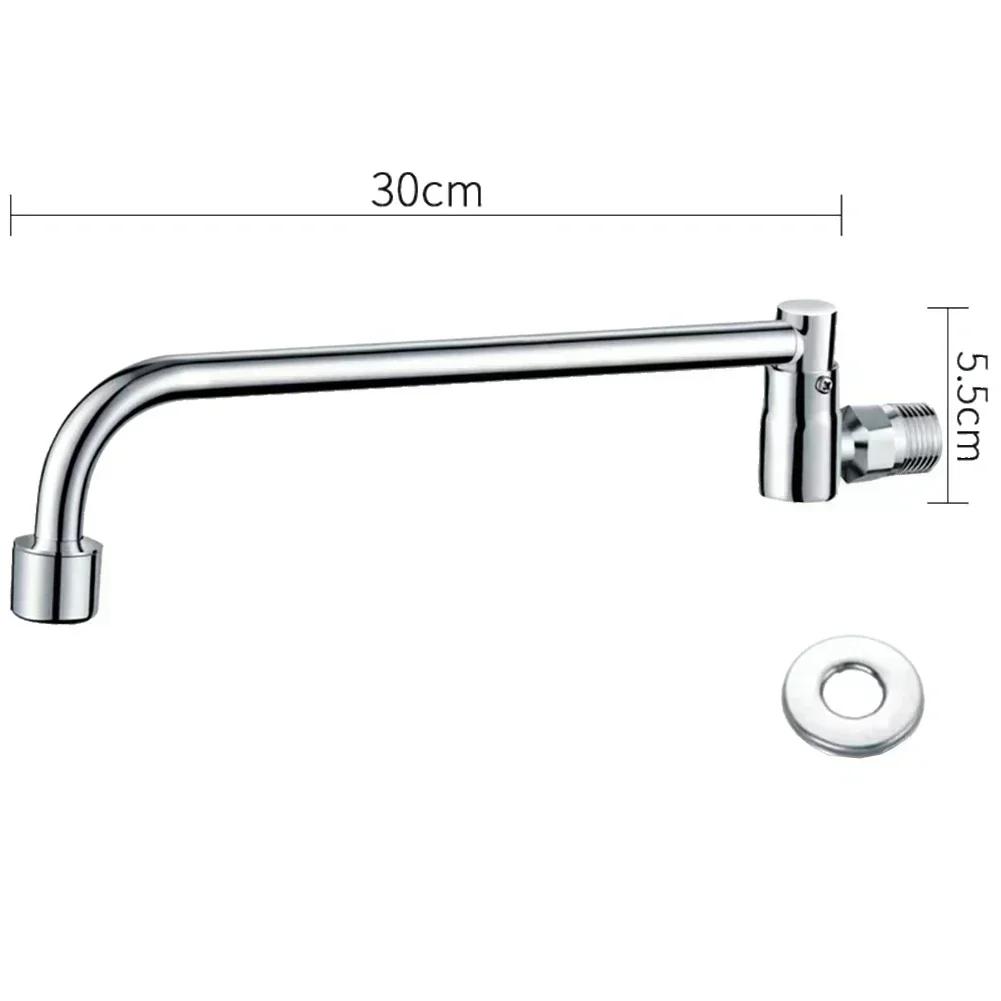 Modern Kitchen Faucet Chrome Basin Faucet High-End Decor Anti Rust Faucet Anti-Rust Coating Commercial Restaurant Use