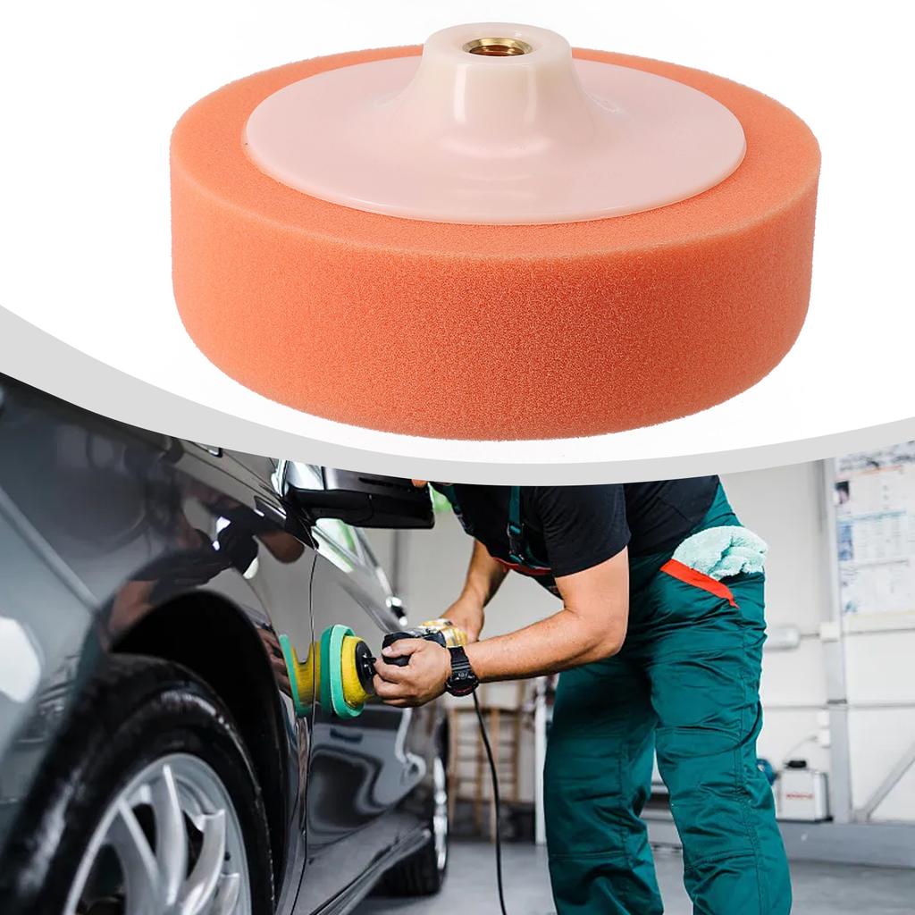 Polishing Sponge M14 Backing Plate Orange Polishing