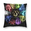 Magic The Gathering Faded Guild Wheel Square Pillowcase Polyester Linen Velvet Creative Decorative Room Cushion Cover Wholesale