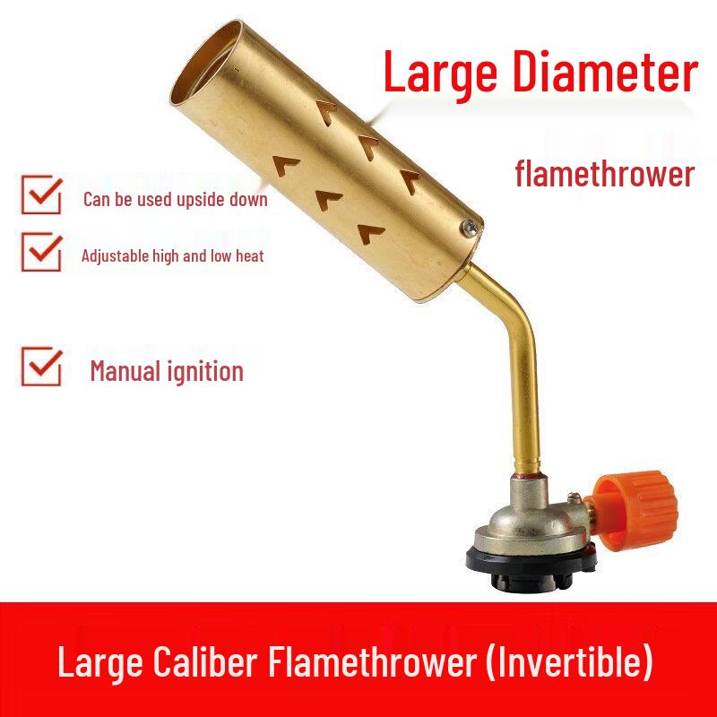 Portable Large Caliber Flamethrower Torch