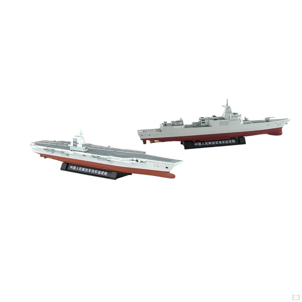 Model Ship Metal Creative Type 055 Education Toy for Kids Boy Girls Ages 6 Years Old Gift
