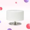 Plastic White DIY Music Box Base Perfect Gift Fosters Music Interest Visual Auditory Development DIY Accessory 7.00X7.00X5.50cm 
