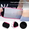 Elastic Slimming Sweat Belt Silver Ion Sports Body Sculpting Belt Waist Protection Belt  Gym