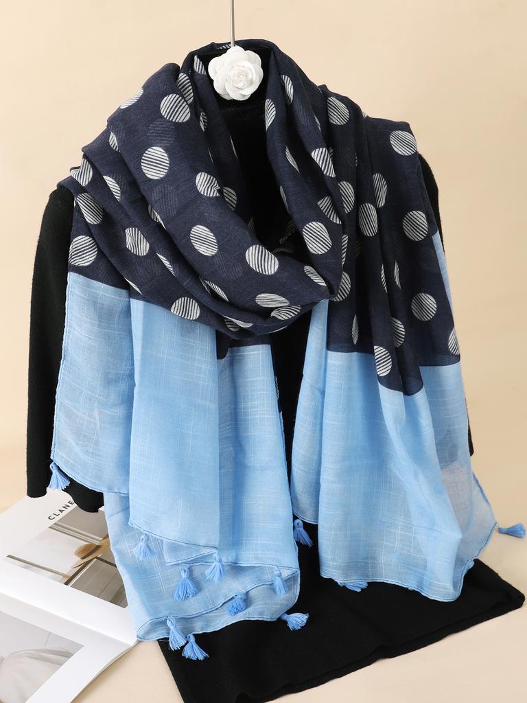 Nytt tynt bomullsskjerf for kvinner med blomstertrykk Hijab myke sjal og omslag Bohemia Kvinnelige Foulard pashmina Bandana hodeskjerf