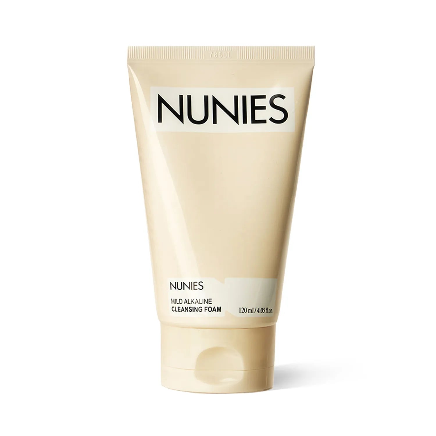NUNIES Mild Alkaline Cleansing Foam Hyaluron Whip 120ml 1ea