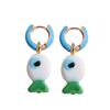 Starfish Charms Ear Buckle Lip Hoop Earrings Simple Enamel Fish Earrings  Party
