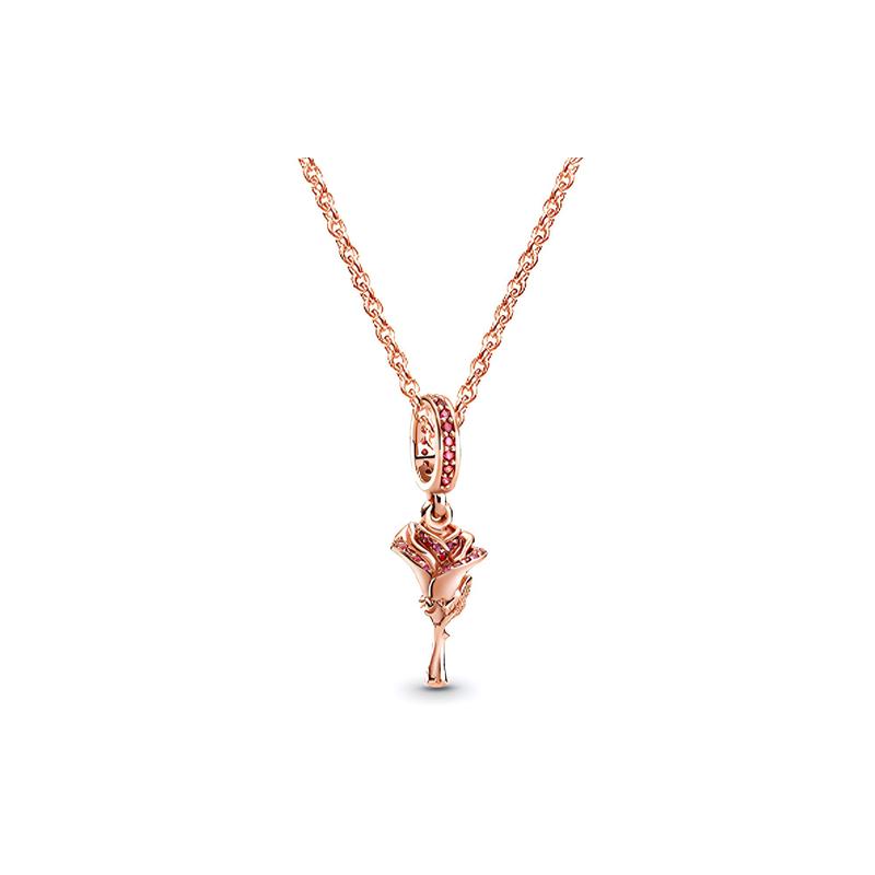 Pandora Rose Set Necklace Women s Rose Gold ZT1070
