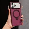 Magnetic Matte Full Body Protective Case With Rotating Invisible Stand IPhone 17 Pro Max 18