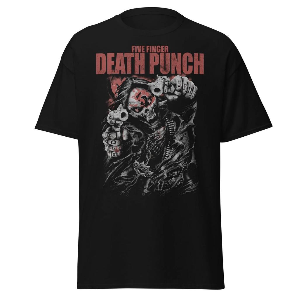 Five Finger Death Punch - Both Barrels Jumbo Print T Shirt