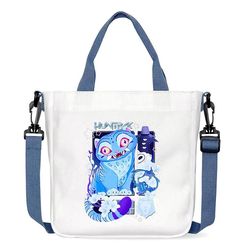 Anime Cartoon Print Office Worker Commuter Portable Messenger Bag Student Large Capacity Casual Handbag