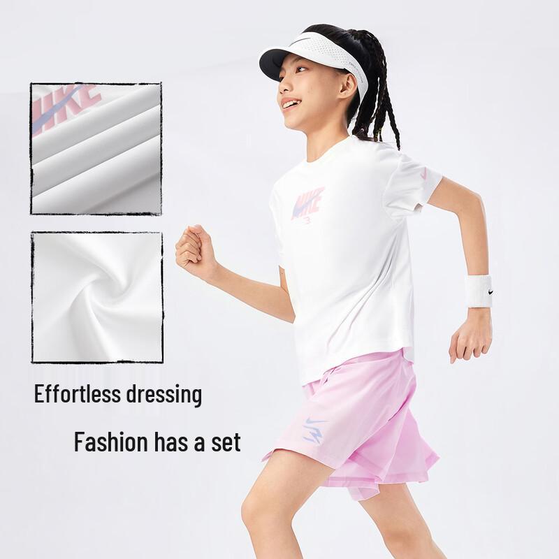 

Nike Girls Quick Dry T-Shirt & Pleated Skirt Set