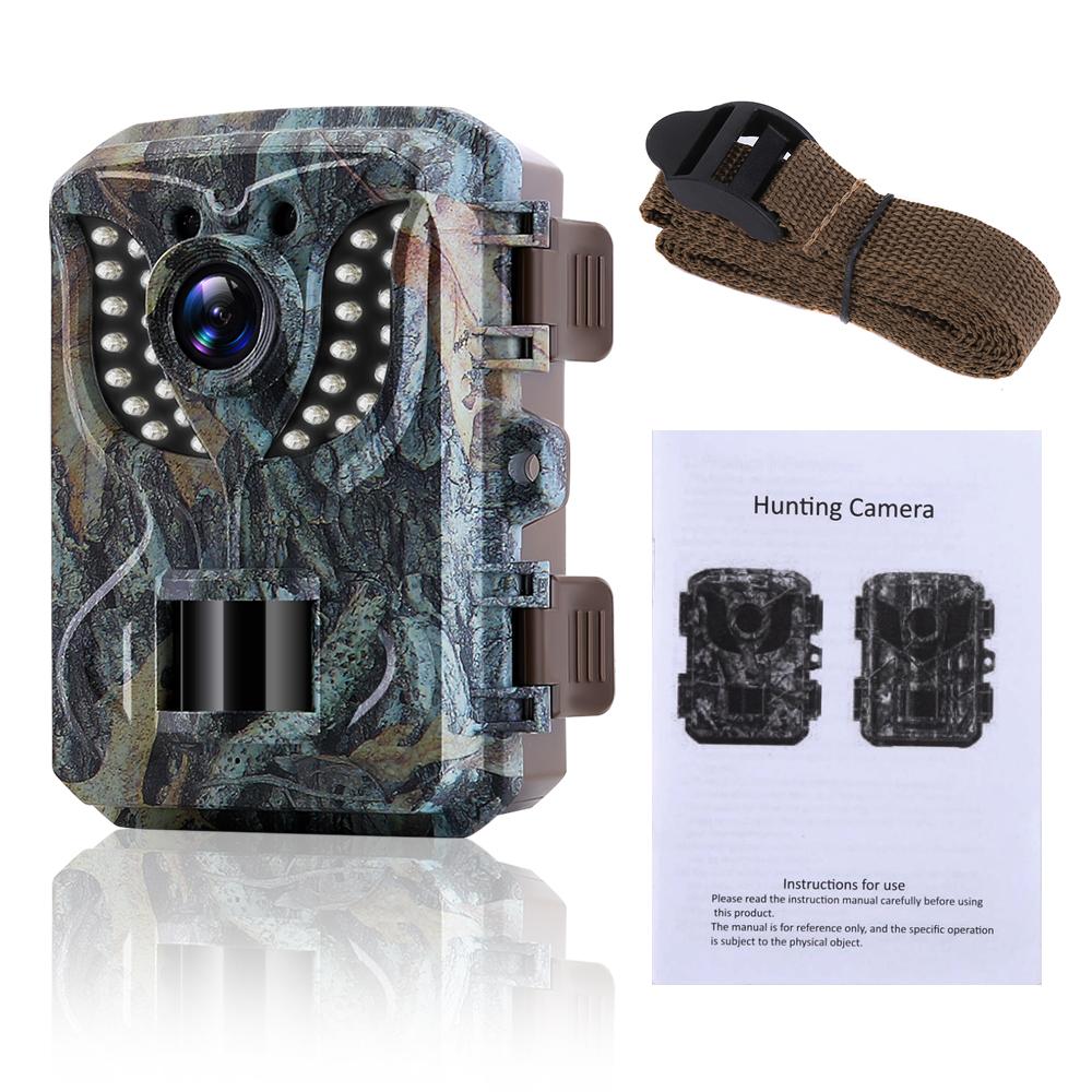 Mini Hunting Camera 4K 16MP with 2" TFT Screen IBEAFILLY , Night Vision, 940nm IR LED