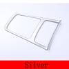 For Mercedes Benz CLA GLA A Class W117 C117 W176 2013-2018 Carbon Fiber Chrome Interior Center Storage Box Trim Ashtray Frame