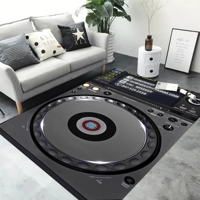 Music Tape Carpet Soft Rug Dirty Easy To Clean Birthday Gift Boy Originality Bedroom Living Room Bathroom Home Mat Decoration
