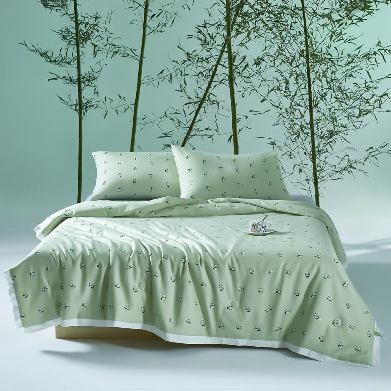 Panda Air-conditioned Bedding, Cool and Silky, Sleeping Naked In Summer, Cool and Luxurious, and Thin Summer Quilt