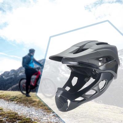 Acessórios para capacete de bicicleta de rosto inteiro Equipamentos Suprimentos Chapéu de montanha à prova de choque para ciclismo
