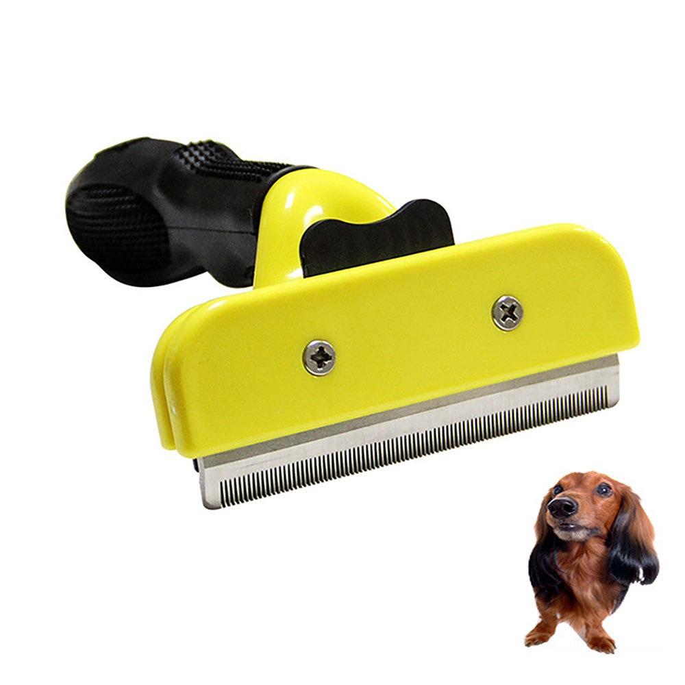 Perie pentru animale de companie Instrumente pentru îndepărtarea părului pentru pisici Câini Pisici Perie de îngrijire Pieptene Trimmer pentru animale de companie Produs Instrumente de îngrijire