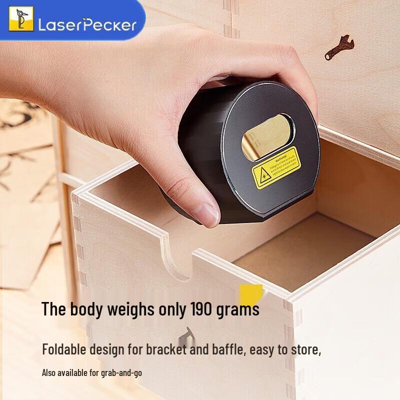 LaserPecker PRO Portable Mini Laser Engraver CN plug (adapter included)