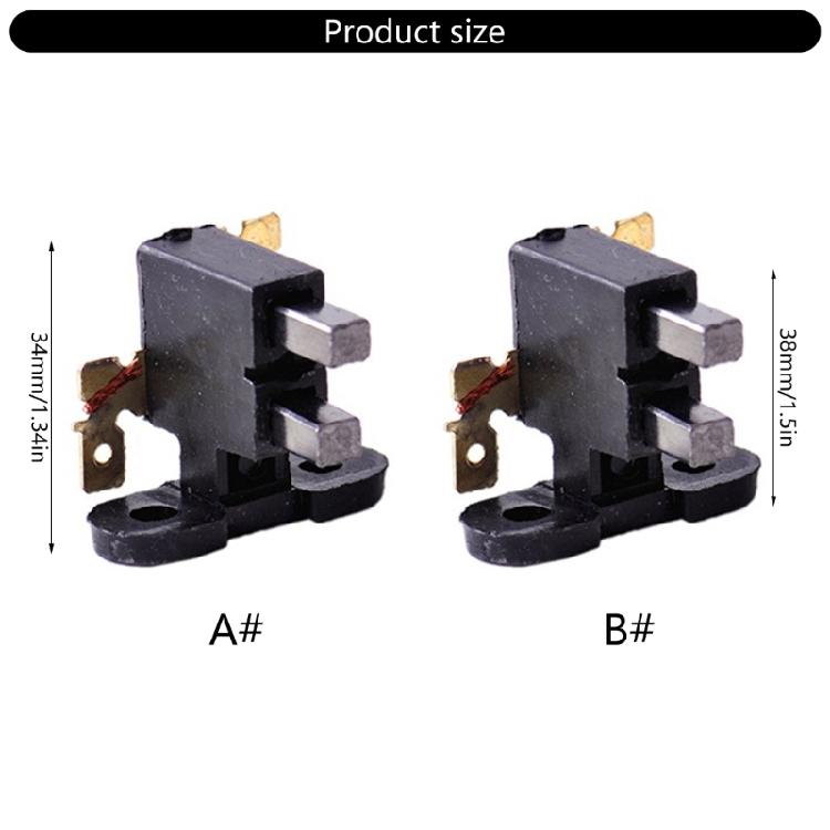 Quick Install Carbon Brush Holder For Most Generators Plastic Construction Carbon Brush Assembly