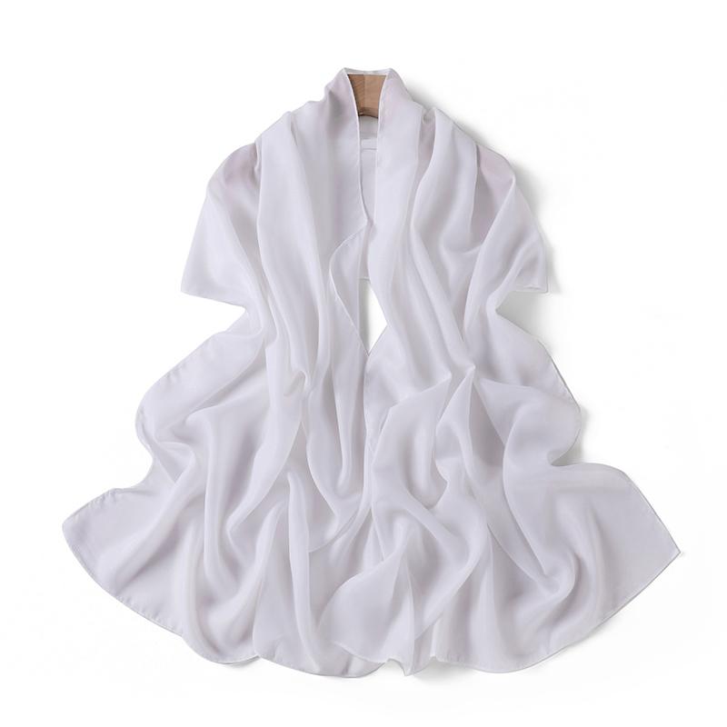 Muslim Chiffon Hijab Scarf for Women Solid Color Square Head Wrap Scarves Jersey Hijabs Islamic Turban Headband Shawl 180*70cm