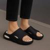 EVA Men's Summer Sandals Fashion Soft Cloud House Platform Slides Unisex Outdoor Non-slip Beach Shoes Men Bathroom Slippers
