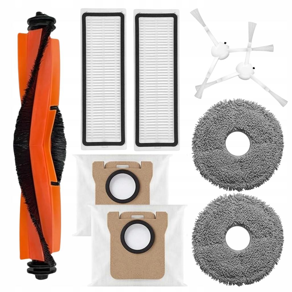 Akcesoria Do Xiaomi Mi Robot Vacuum X10+ Plus/X20+ Filtry Szczotki Worki