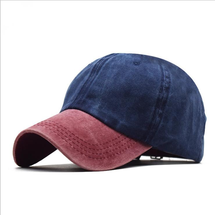 Solid Color Light Board Old Washed Baseball Cap Fashionable Couple Simple Cap Casual Hip Hop Hat