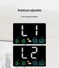 Large Screen Multi-Functional Weather Clock with Barometric Pressure, Temperature, and Humidity Sensor