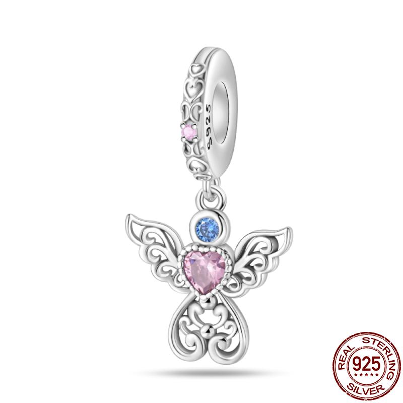 New copper Romantic Classical Collection Lotus Bead Charms Compatible With 3mm Pandora Bracelets Do It Yourself Charm Ideal For Women Jewellery Fash