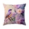 Retro Pink Rose Cushions Pillowcase Printed Polyester 45x45cm Throw Pillow Cover Decorative Sofa Cushion Pillowslip Home Decor