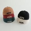 New Letter Baby Brimless Hat Autumn Summer Baby Boys Girls Dome Melon Cap Toddler Kids Landlord Hats Beanies 50cm