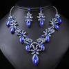 Accessories Retro Necklace Set Women's Luxury Crystal Banquet Dress Accessories