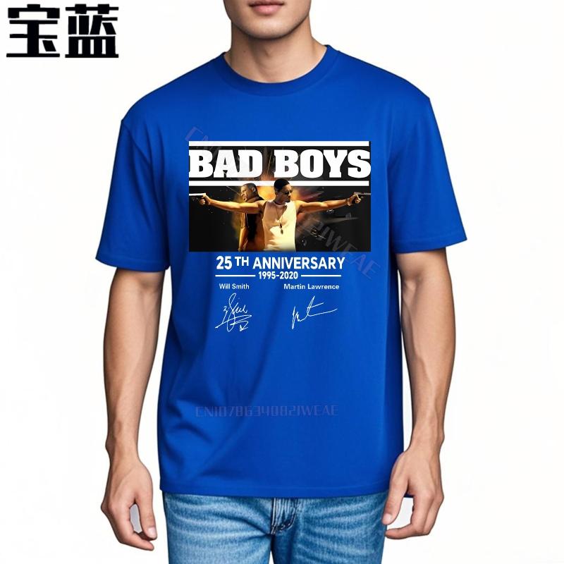 Unisex T Shirts Black Cheap Tshirt Bad Boys Movie Poster Print Short Sleeve Unisex Tshirt Trendy Cheap Tshirt Graphic