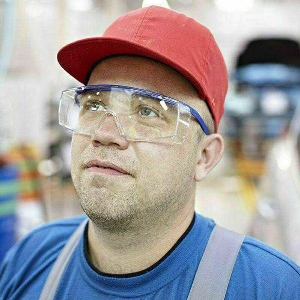 Protective Safety Glasses Clear Anti Saliva Eye Protection Googles for Chemical and Workplace